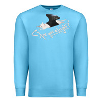 Ocean Blue Lovejoy Are you alright Premium Sweatshirt - artisFamous