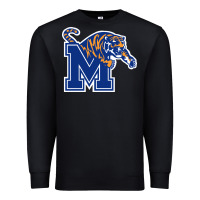Black the memphis athletic teams tigers Premium Sweatshirt - artisFamous