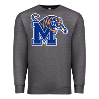 Charcoal Heather the memphis athletic teams tigers Premium Sweatshirt - artisFamous