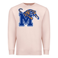 Pale Pink the memphis athletic teams tigers Premium Sweatshirt - artisFamous