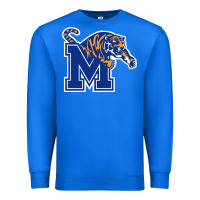 True Royal the memphis athletic teams tigers Premium Sweatshirt - artisFamous