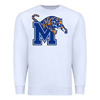 White the memphis athletic teams tigers Premium Sweatshirt - artisFamous