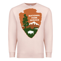 Pale Pink national park service Premium Sweatshirt - artisFamous