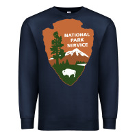 Navy national park service Premium Sweatshirt - artisFamous
