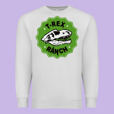 T Rex Ranch Premium Sweatshirt Designed By Artisfamous