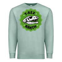 Seafoam t rex ranch Premium Sweatshirt - artisFamous