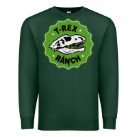 Sports Green t rex ranch Premium Sweatshirt - artisFamous