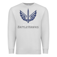 Dove Grey battle hawks football Premium Sweatshirt - artisFamous