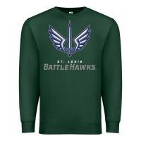 Sports Green battle hawks football Premium Sweatshirt - artisFamous