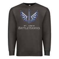 Smoke battle hawks football Premium Sweatshirt - artisFamous