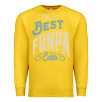 Lemon The Best Funpa Ever - Mens Funny Dad and Grandpa Premium Sweatshirt - artisFamous