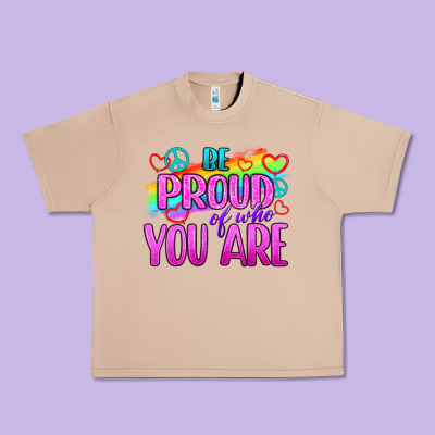Be Proud Of Who You Are Urban Heavy Tee Designed By Bundleandbundleshop