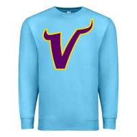 Ocean Blue vikings style Premium Sweatshirt - artisFamous