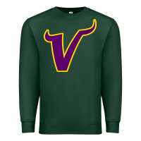 Sports Green vikings style Premium Sweatshirt - artisFamous