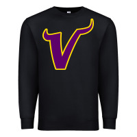 Black vikings style Premium Sweatshirt - artisFamous