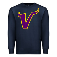 Navy vikings style Premium Sweatshirt - artisFamous