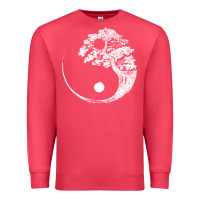 Cardinal yin yang bonsai tree Premium Sweatshirt - artisFamous