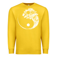 Lemon yin yang bonsai tree Premium Sweatshirt - artisFamous