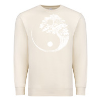 Sandshell yin yang bonsai tree Premium Sweatshirt - artisFamous