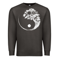 Smoke yin yang bonsai tree Premium Sweatshirt - artisFamous