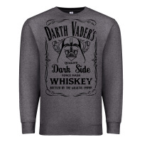 Charcoal Heather quality dark side Premium Sweatshirt - artisFamous