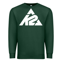 Sports Green k2 ski snowboarding Premium Sweatshirt - artisFamous