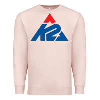 Pale Pink k2 ski snowboarding Premium Sweatshirt - artisFamous