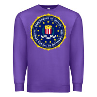 Purple fbi Premium Sweatshirt - artisFamous