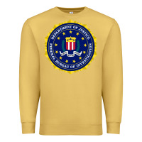 Antique Gold fbi Premium Sweatshirt - artisFamous