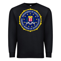 Black fbi Premium Sweatshirt - artisFamous