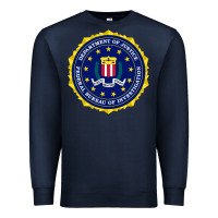Navy fbi Premium Sweatshirt - artisFamous