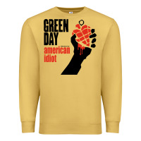 Antique Gold american idiot Premium Sweatshirt - artisFamous