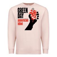 Pale Pink american idiot Premium Sweatshirt - artisFamous