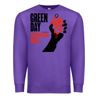 Purple american idiot Premium Sweatshirt - artisFamous