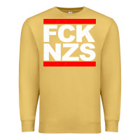 Antique Gold fck nzs Premium Sweatshirt - artisFamous