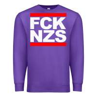 Purple fck nzs Premium Sweatshirt - artisFamous