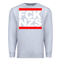 Heather Grey fck nzs Premium Sweatshirt - artisFamous