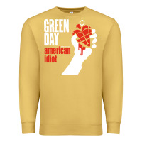 Antique Gold american idiot Premium Sweatshirt - artisFamous