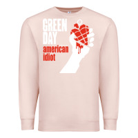 Pale Pink american idiot Premium Sweatshirt - artisFamous