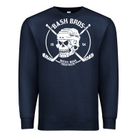 Navy bash bros Premium Sweatshirt - artisFamous