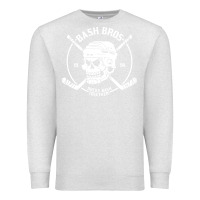 Oatmeal Heather bash bros Premium Sweatshirt - artisFamous