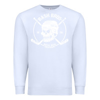 White bash bros Premium Sweatshirt - artisFamous
