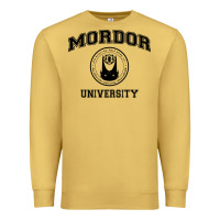 Antique Gold mordor university Premium Sweatshirt - artisFamous