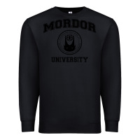 Black mordor university Premium Sweatshirt - artisFamous