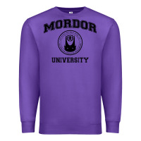 Purple mordor university Premium Sweatshirt - artisFamous
