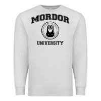 Dove Grey mordor university Premium Sweatshirt - artisFamous