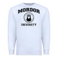 White mordor university Premium Sweatshirt - artisFamous