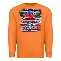 Carrot bull skull america Premium Sweatshirt - JahusDesignShop