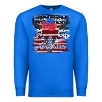 True Royal bull skull america Premium Sweatshirt - JahusDesignShop