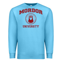 Ocean Blue mordor university Premium Sweatshirt - artisFamous